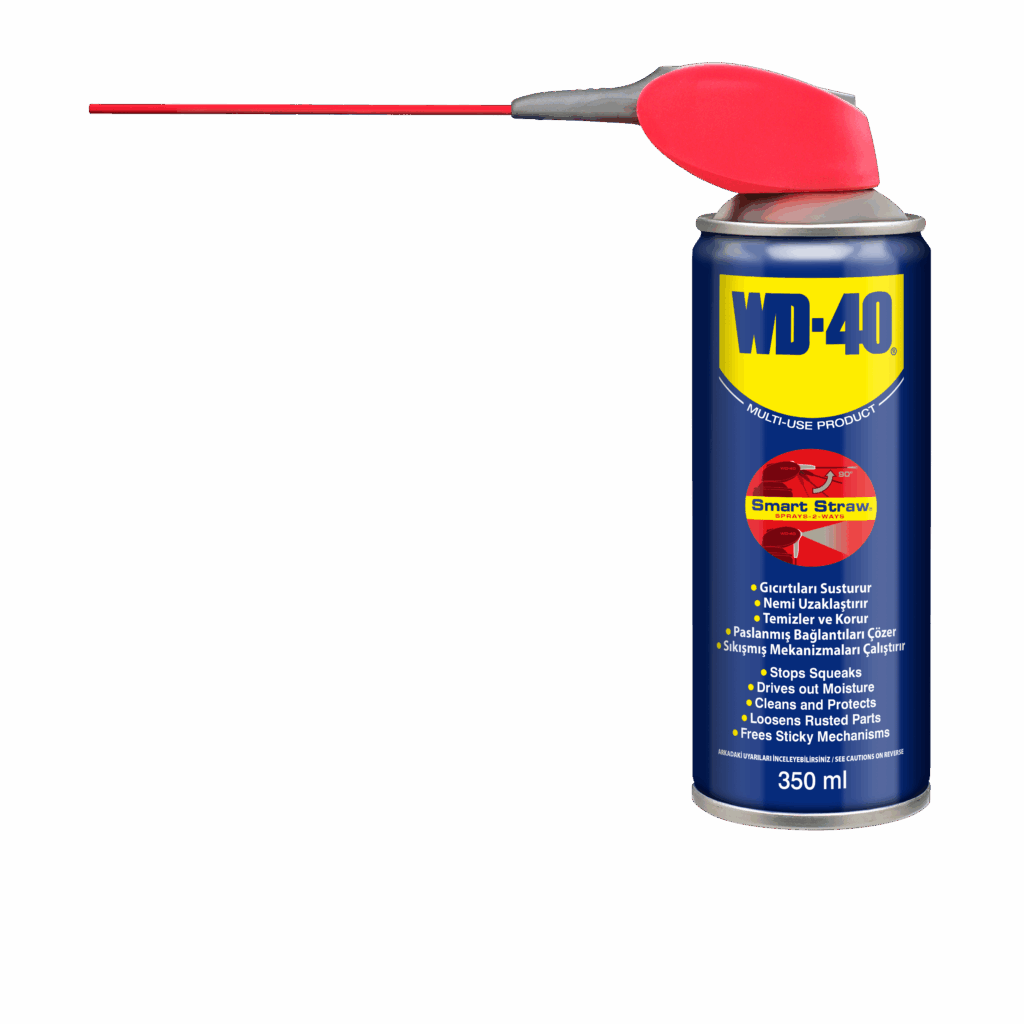 WD-40 Akıllı Pipet Çok Amaçlı Pas Sökücü ve Koruyucu Sprey 350 ml