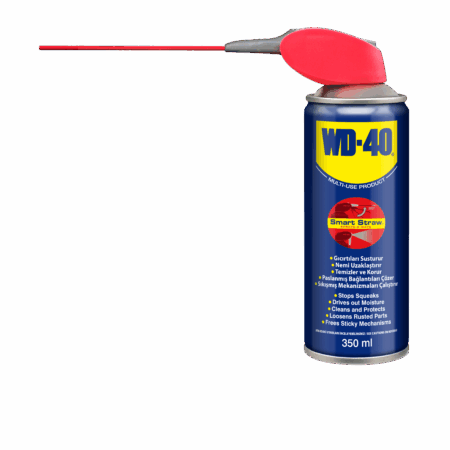 WD-40 Akıllı Pipet Çok Amaçlı Pas Sökücü ve Koruyucu Sprey 350 ml