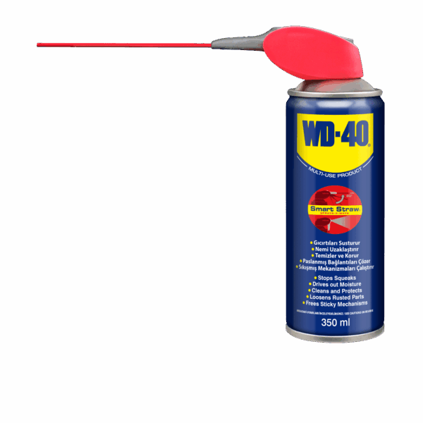 WD-40 Akıllı Pipet Çok Amaçlı Pas Sökücü ve Koruyucu Sprey 350 ml