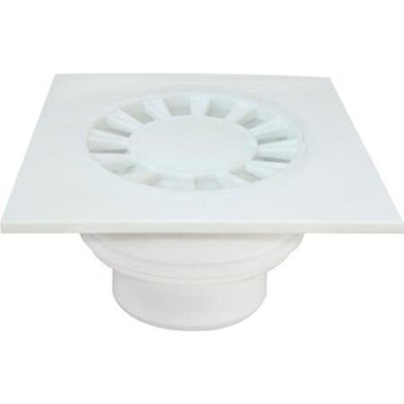 Plastik Yer Süzgeci Alttan Çıkışlı 10*10 Q50