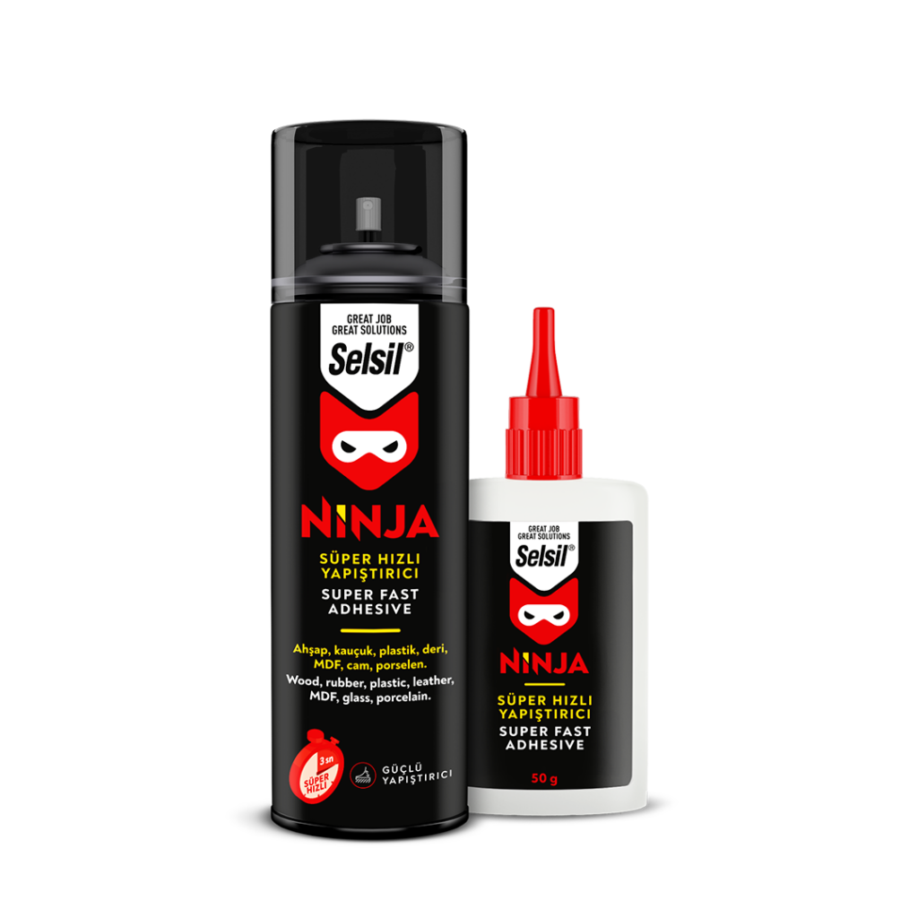 Selsil Mdf Süper Hızlı Yapıştırıcı 200Ml + 50Gr