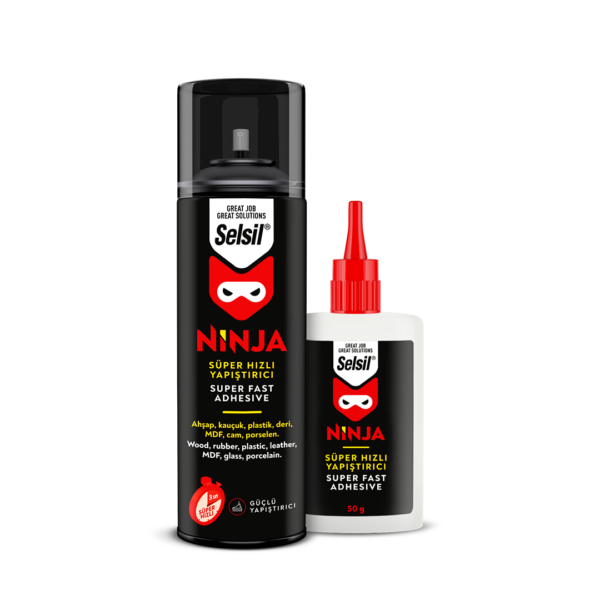 Selsil Mdf Süper Hızlı Yapıştırıcı 200Ml + 50Gr