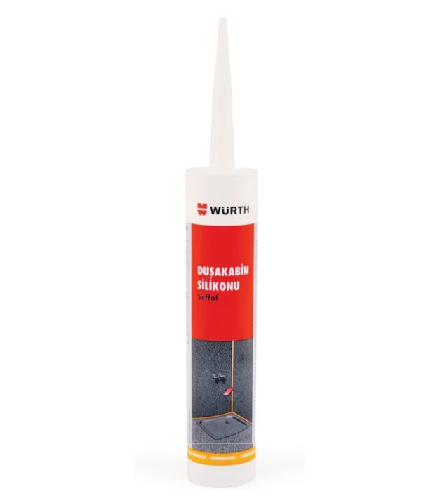 Würth Duşakabin Silikonu Şeffaf