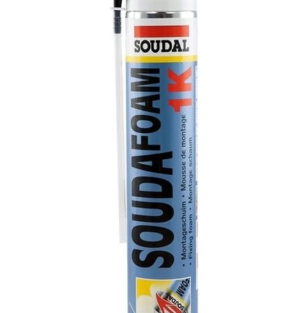 Soudal Soudafoam 1K PU Köpük Pipetli 750 Ml (1000 Gr)